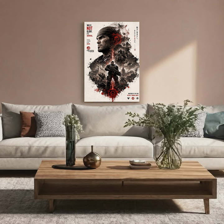 Cuadro Decorativo Gears of Wars Modelo #01