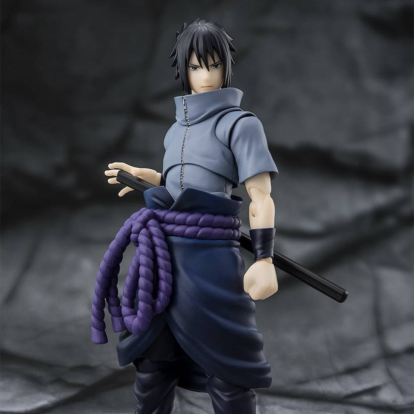 S.H.FIGUARTS: Naruto Shippuden - Sasuke Uchiha (Solitary Shinobi) [Bandai Spirits]