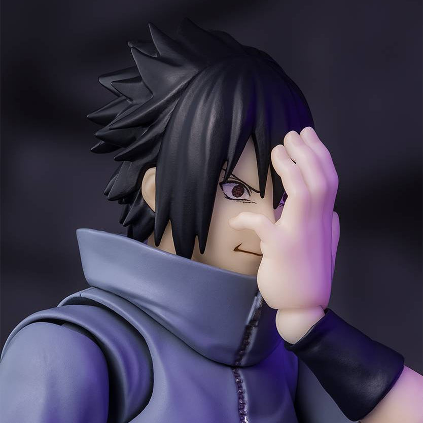 S.H.FIGUARTS: Naruto Shippuden - Sasuke Uchiha (Solitary Shinobi) [Bandai Spirits]